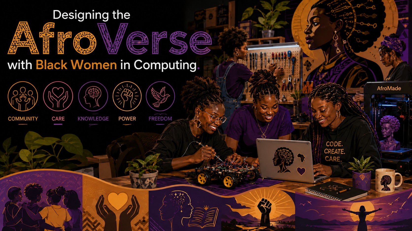 Designing the Afroverse with Black Women in Computing